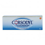 Купить Корсодил (Corsodyl) зубной гель 1% 50г в Махачкале